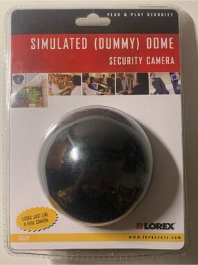 Lorex simulated Dummy dome fake camera